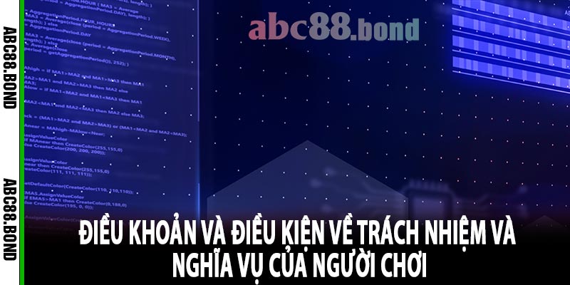 Điều khoản và điều kiện về trách nhiệm và nghĩa vụ của người chơi